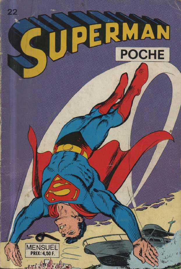 Scan de la Couverture Superman Poche n 22